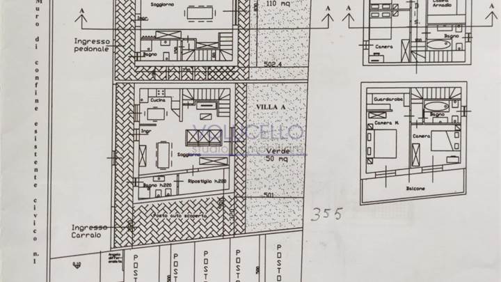 MALNATE, Gurone, VILLA BIFAMILIARE in Classe A/4